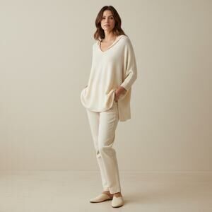 Ali Golden Wool Blend Tunic – One Size